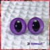 1 Pair  Hand Painted Sugar Plum Cat Eyes Safety Eyes Plastic Eyes